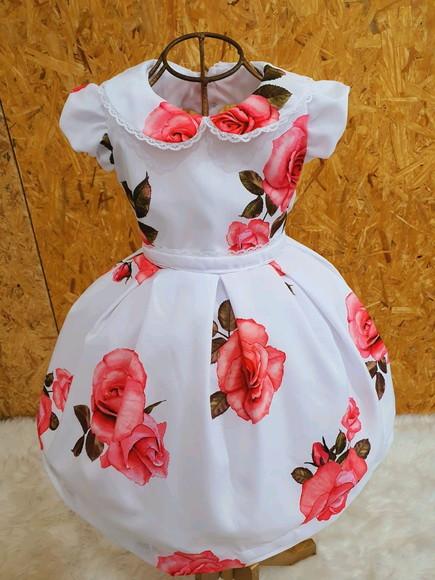 Vestido jardim bebê