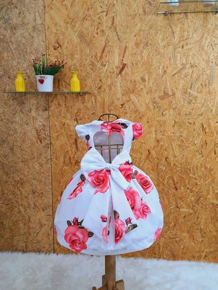 Vestido jardim bebê