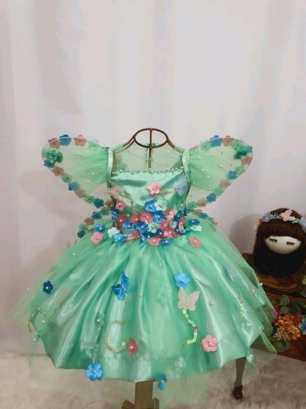 Vestido jardim das borboleta