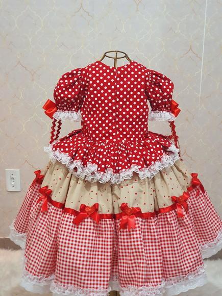 Vestido Junino Romatico