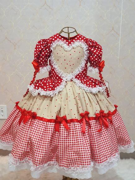 Vestido Junino Romatico