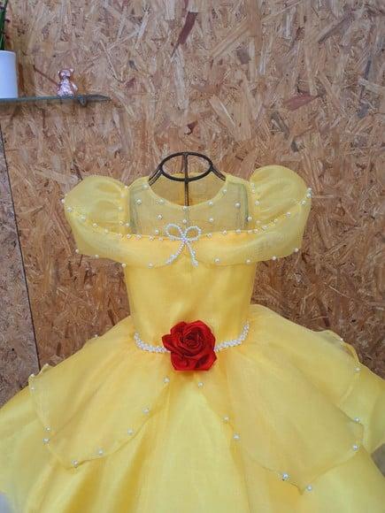 Vestido Longo Bela e a Fera