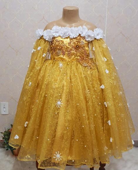 Vestido Luxo Daminha Honra