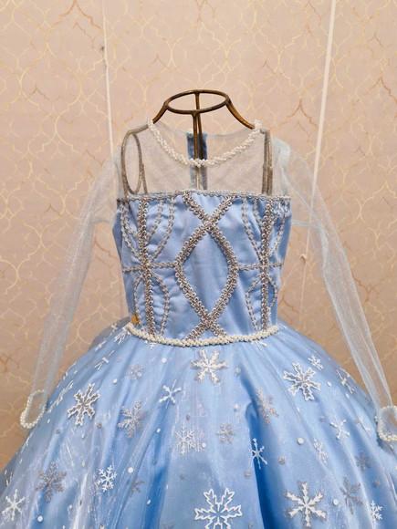 Vestido Luxo Frozen