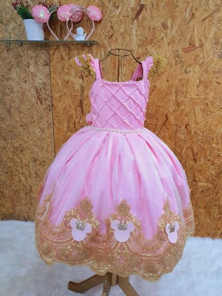 Vestido Minnie Realeza