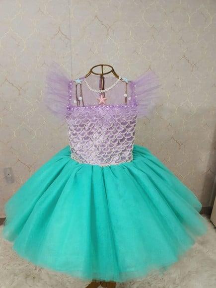 Vestido Pequena Sereia