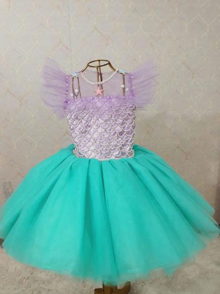 Vestido Pequena Sereia