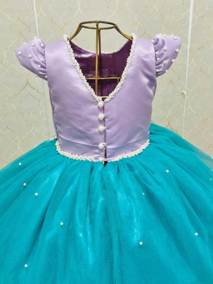 Vestido sereia Ariel