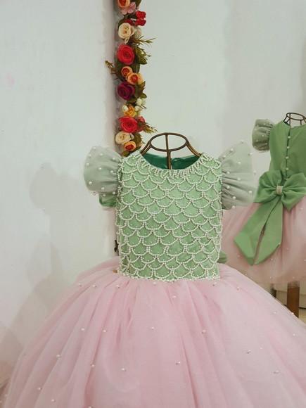 Vestido Sereia Rosaverde