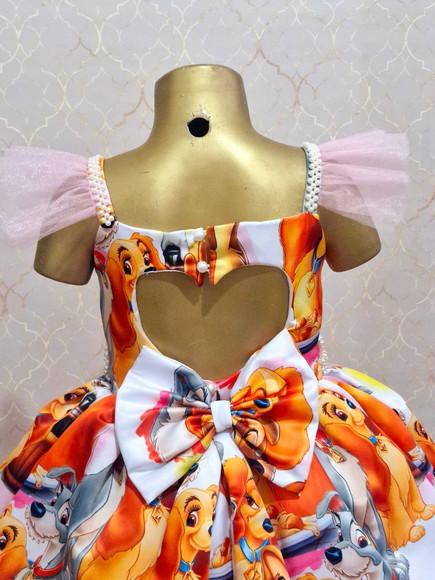 Vestido Tema a Dama e o Vagabundo