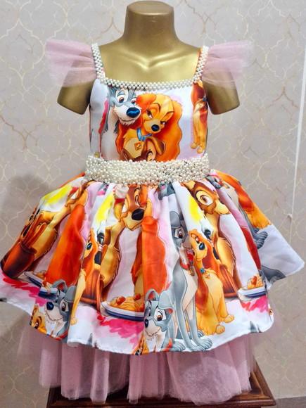 Vestido Tema a Dama e o Vagabundo