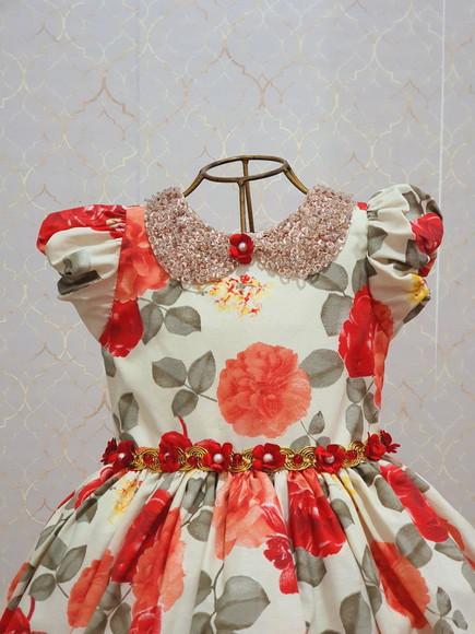 Vestido Vermelhor Floral