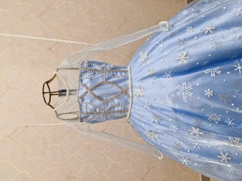 Vestido Luxo Frozen