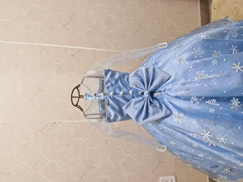Vestido Luxo Frozen