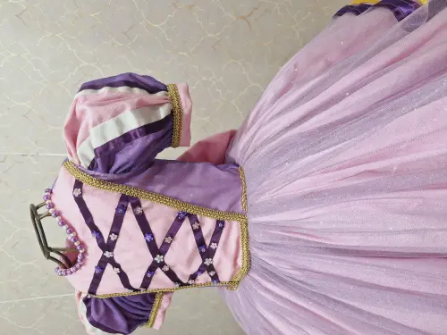 Vestido Princesa Rapunzel