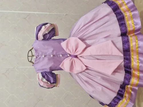 Vestido Princesa Rapunzel