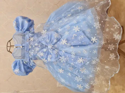 Vestido Elsa Frozen com Capa