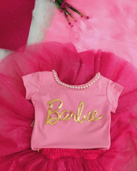 Conjunto Barbie Sai Tule com Boby