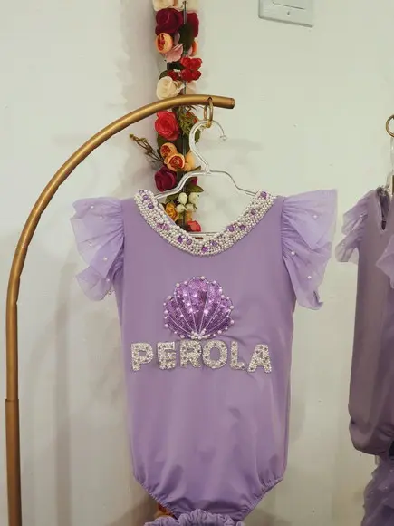 Conjunto Boby Saia Sereia Luxo