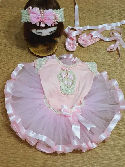 Conjunto tutu bailarina
