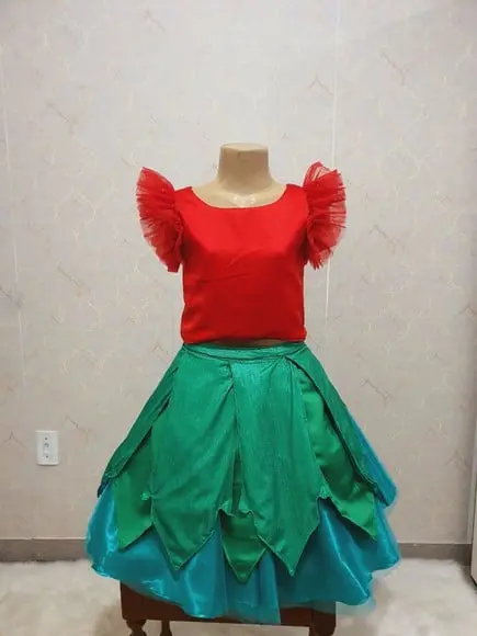 Fantasia Lilo Top e Saia Tema Fantasia Lilo e Stitch