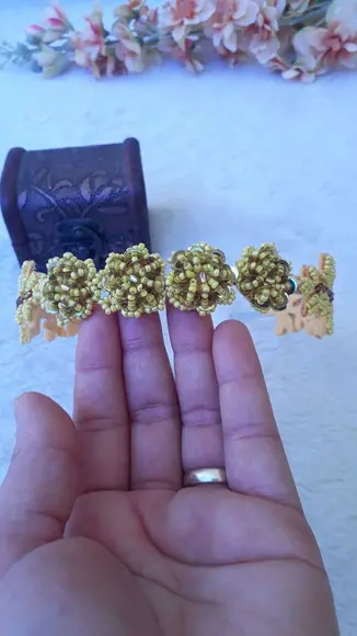 Tiara flor 3d