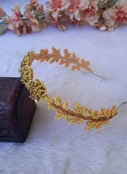 Tiara flor 3d