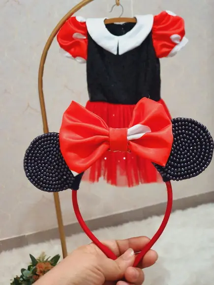 Tiara Minnie Vermelha