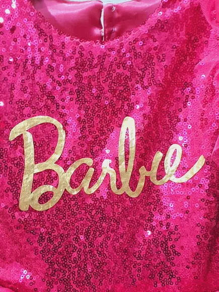 Vestido Barbie rosa pink
