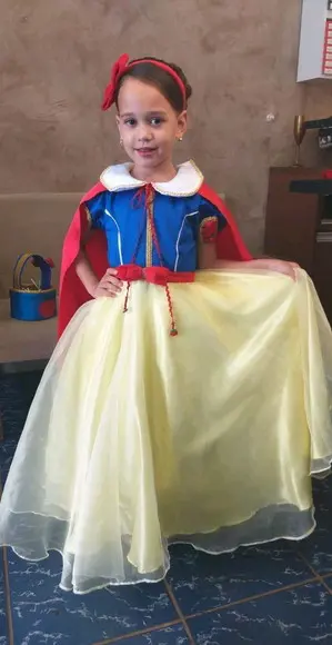 Vestido Branca de neve