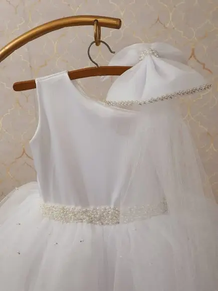 Vestido Branco de Daminha honra