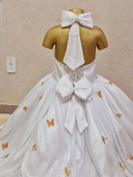 Vestido Branco Daminha