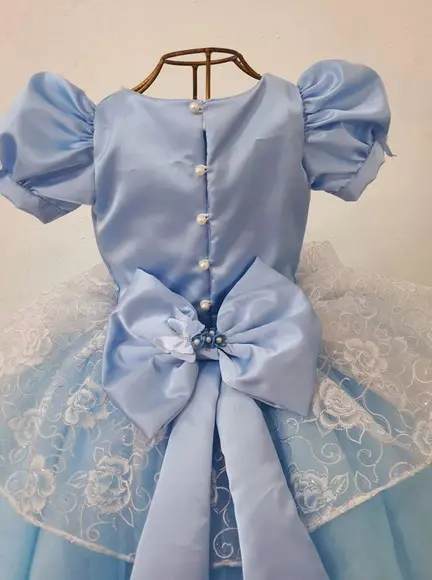 Vestido Cinderela Comprimento Curto