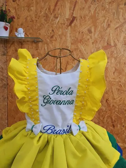 Vestido Copa brasil