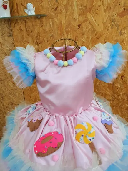 Vestido Confeitaria Tutu