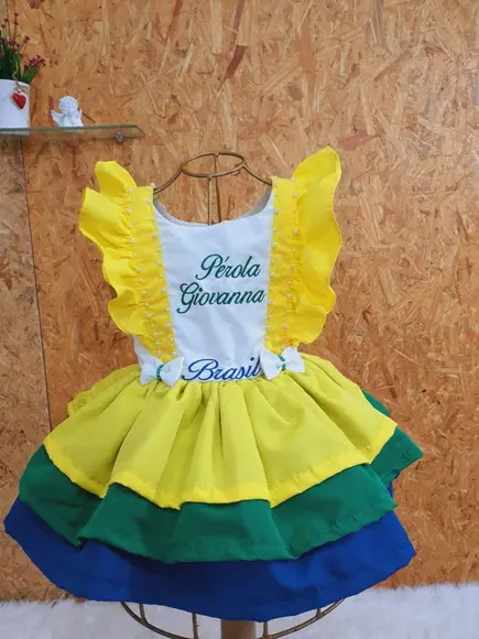 Vestido Copa brasil