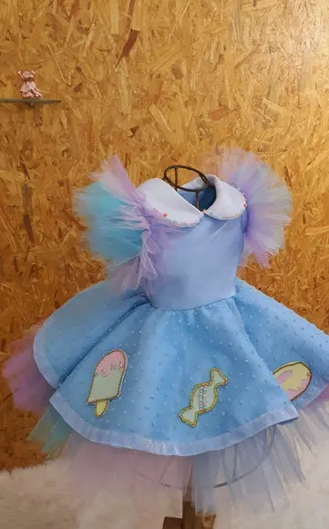 Vestido Doces Doceria Comprimento Curto