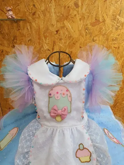 Vestido Doces Doceria Comprimento Curto