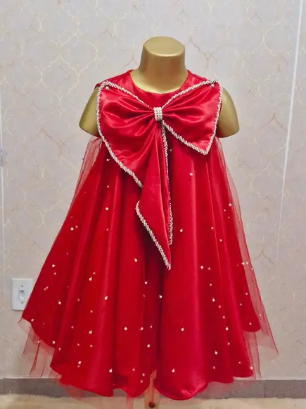 Vestido Fashion Vermelho Luxo