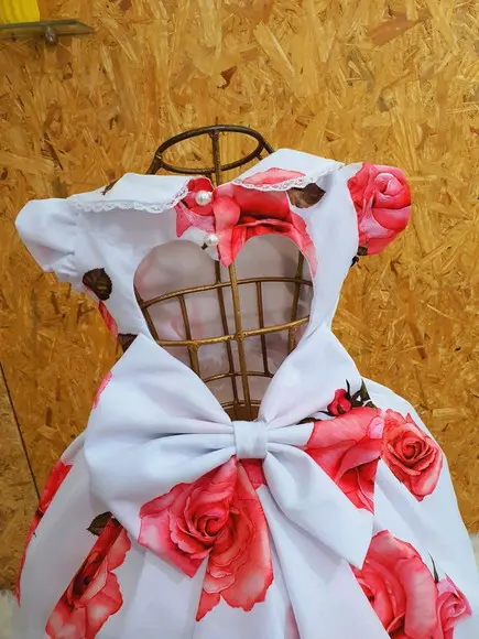 Vestido jardim bebê