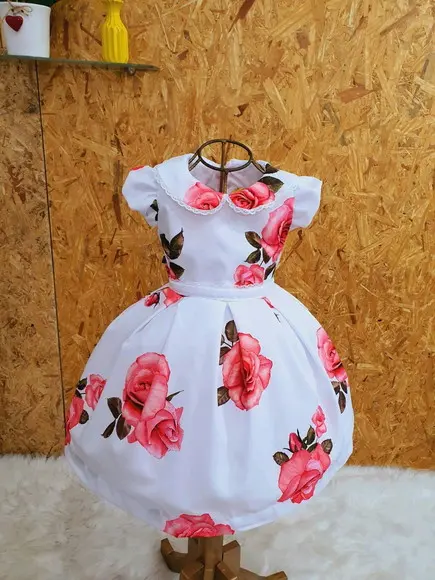 Vestido jardim bebê
