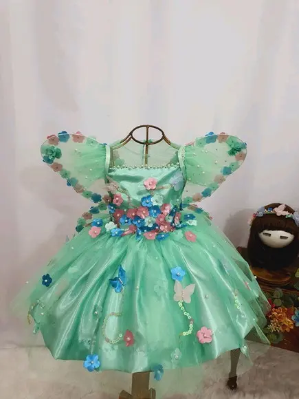 Vestido jardim das borboleta