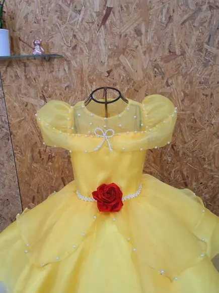 Vestido Longo Bela e a Fera
