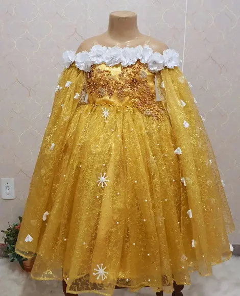 Vestido Luxo Daminha Honra