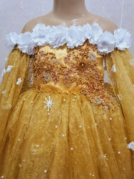 Vestido Luxo Daminha Honra