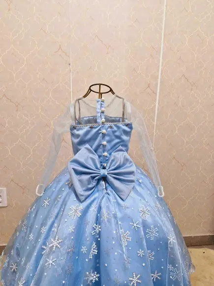 Vestido Luxo Frozen
