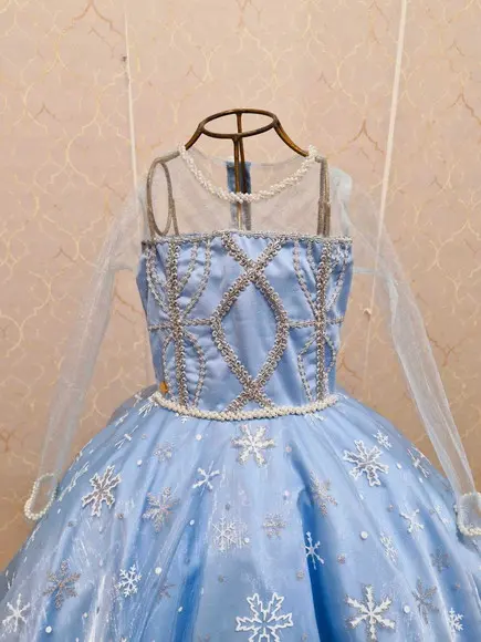 Vestido Luxo Frozen
