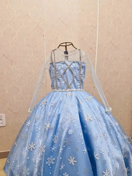Vestido Luxo Frozen