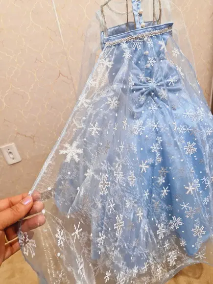 Vestido Luxo Frozen