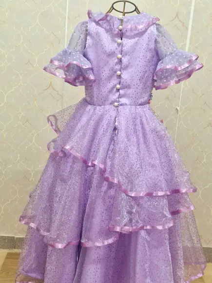 Vestido Luxo Tema Isabela Madrigal Filme Encanto